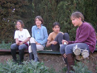 caro, moi, clot, juju